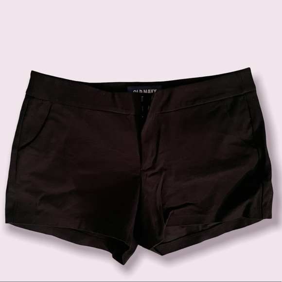 Old Navy black shorts with 3.5” inseam - Size 8 - Picture 1 of 3
